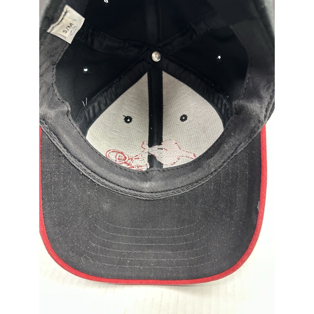 Bestwick GT Bike Bicycle Cap Hat S/M Size Black Fitted Black Heavy - Picture 5 of 6